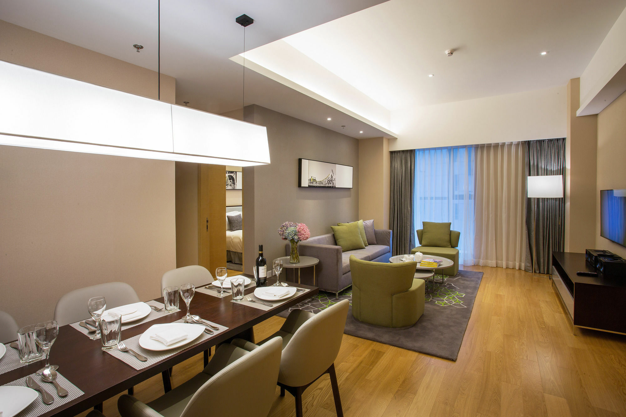 Cm Service Apartment Thiên Tân Ngoại thất bức ảnh